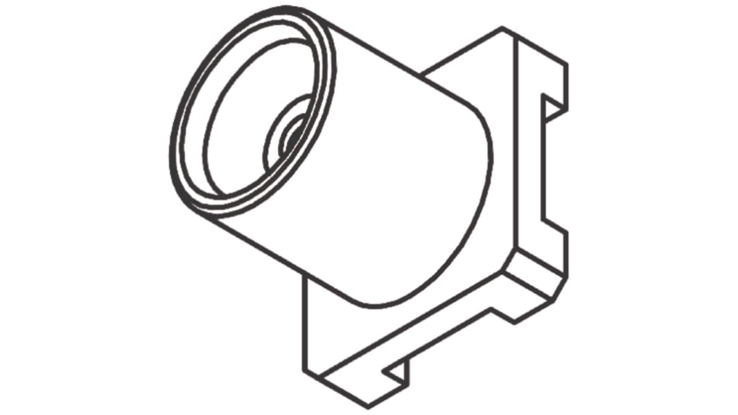 Molex MCX Series, Jack Surface Mount MCX Connector, 50Ω, Solder Termination, Straight Body