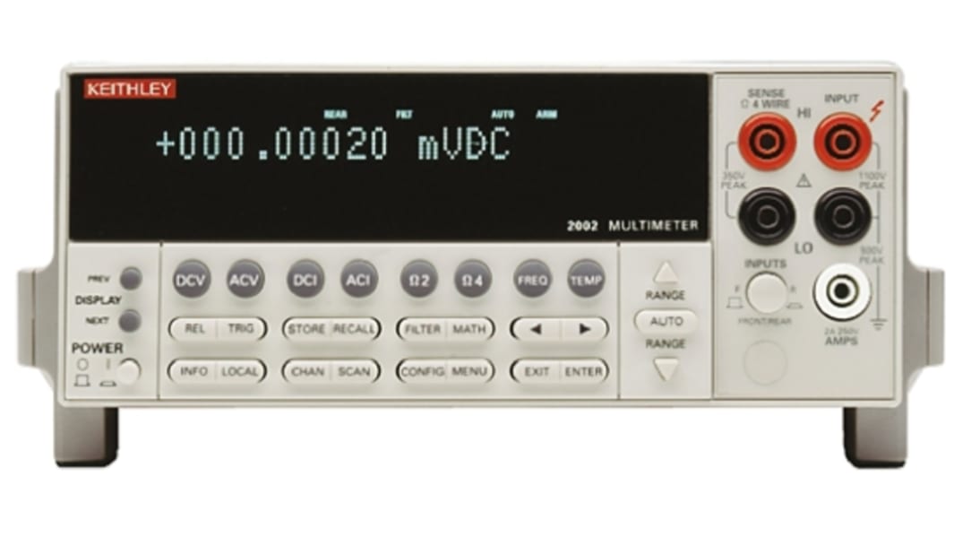 Multimetro  da banco Keithley 2002, 750V ca, 2A ca, True RMS