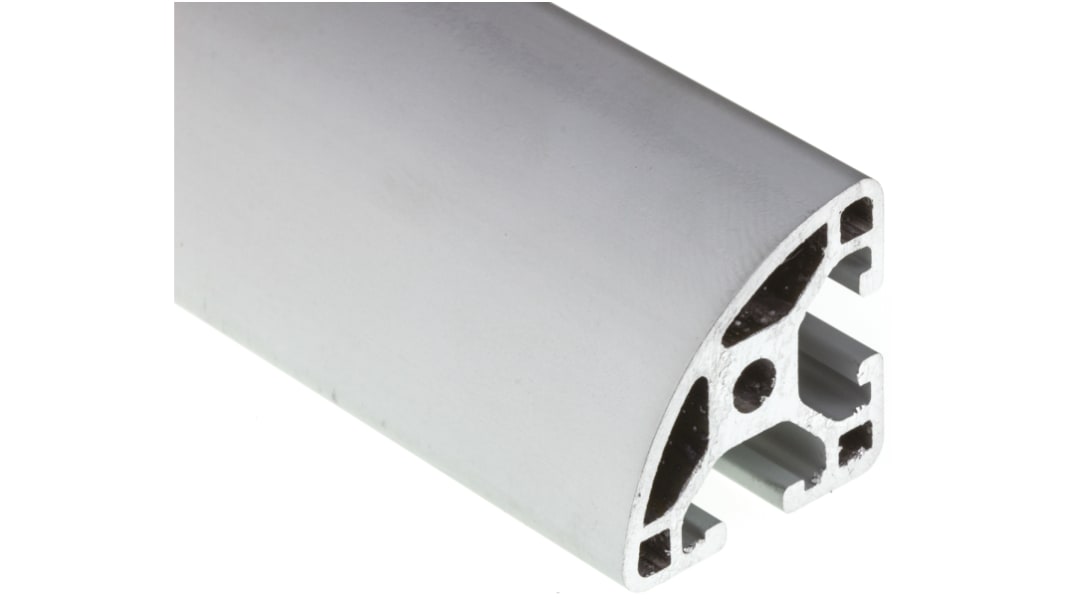 Profil 30 x 30 mm RS PRO Profil rozpórki długość 2000mm rozmiar rowka 6mm liczba rowków 2 Aluminium