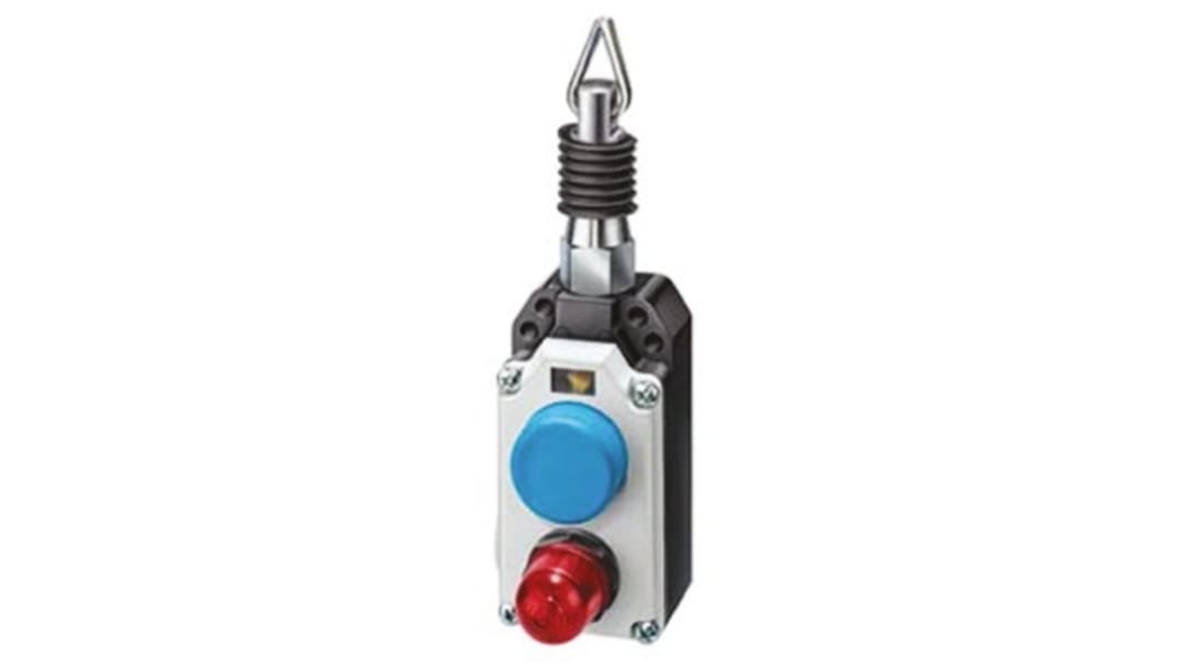 Siemens 3SE7 Rope Pull Switch, 50m, NO/NC, Straight