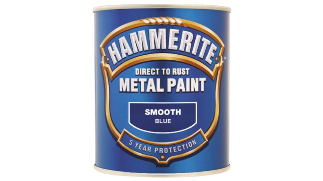 Hammerite Metal Paint in Smooth Blue 250ml