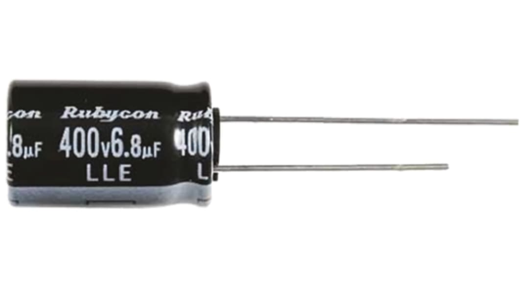 Condensateur Rubycon série LLE, Aluminium électrolytique 2.2μF, 400V c.c.