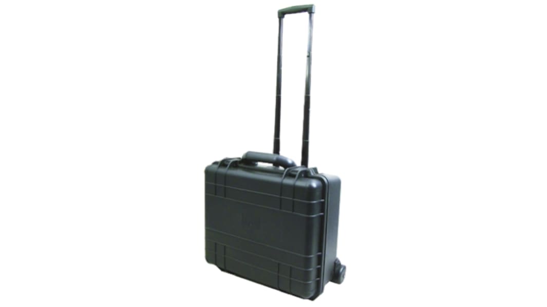 RS PRO Waterproof Plastic Equipment case With Wheels, 475 x 390 x 200mm