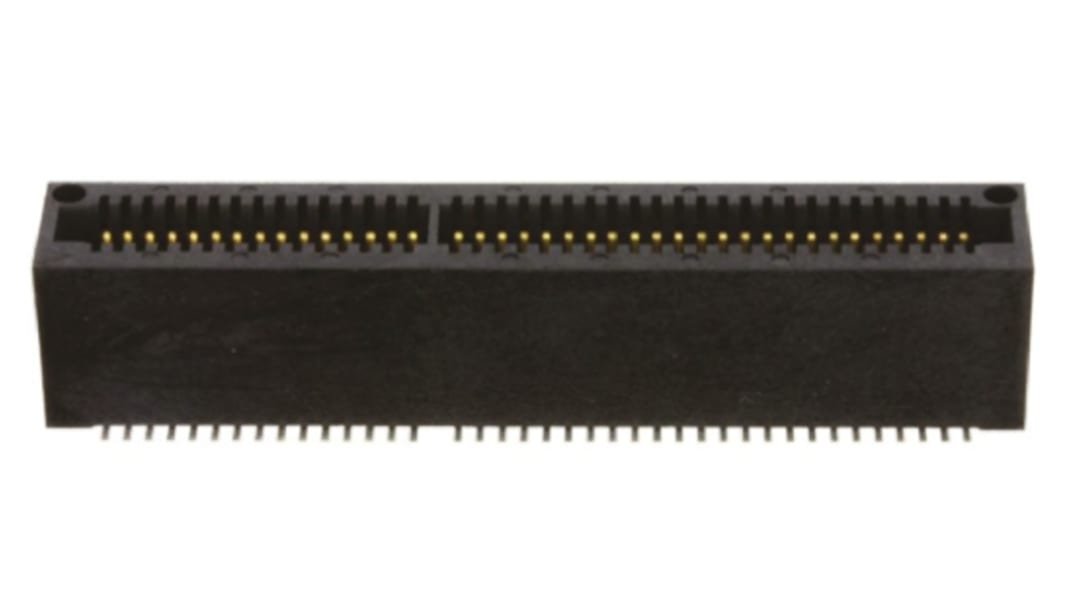 MEC1 Samtec 1mmピッチ 60極 2列 ストレート SMT メス カードエッジコネクタ