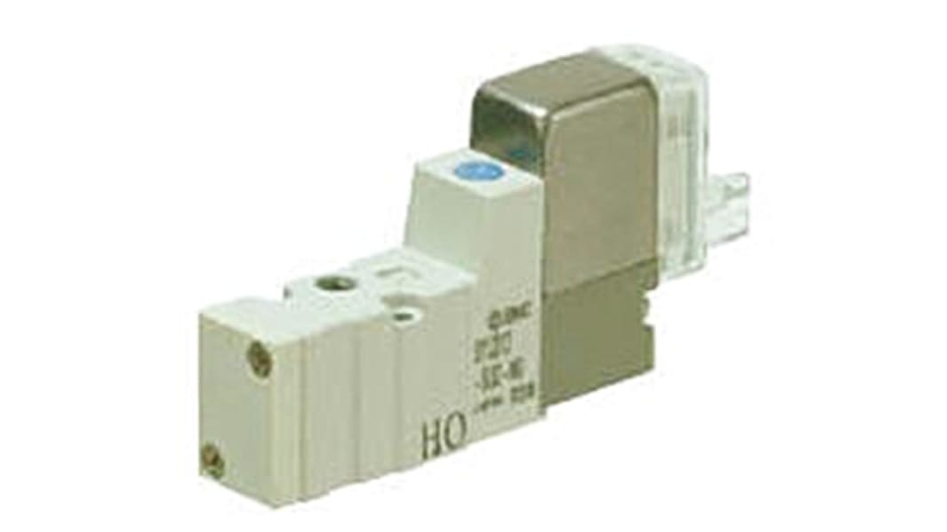 SMC 3/2 Pneumatic Solenoid Valve - Solenoid/Pilot SYJ300 Series 24V dc