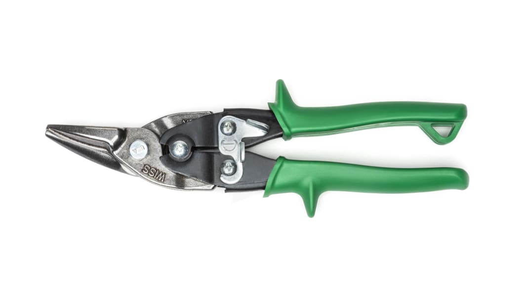 Wiss 247 mm Right, Straight Tin Snip for Low Carbon Steel