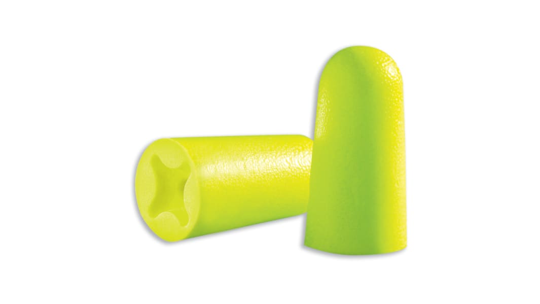 uvex x-fit Series Yellow Disposable Uncorded Ear Plugs, 26dB Rated, 500 Pairs