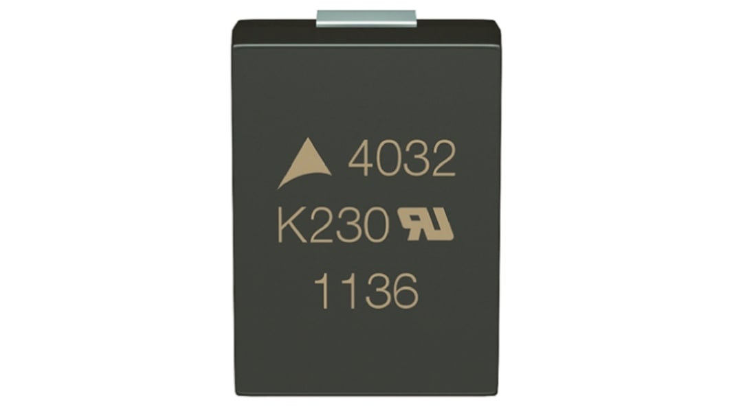 EPCOS バリスタ, 390V, 320V 最大DC, 250V 最大AC, 1200A, 105pF, 4032 (10280M), CU