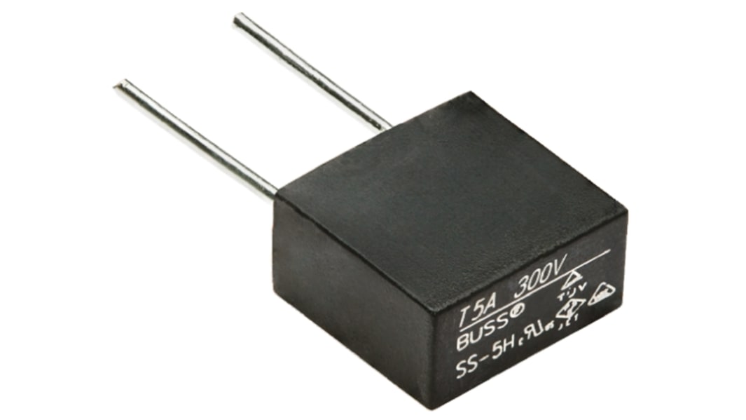 Eaton Sicherung, nicht rückstellend 3.15A radial 250V ac Phenolharz T 8.5mm 4.3mm 8.35mm, Raster 5.08mm
