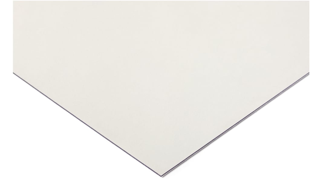 RS PRO Clear Plastic Sheet, 305mm x 625mm x 3mm