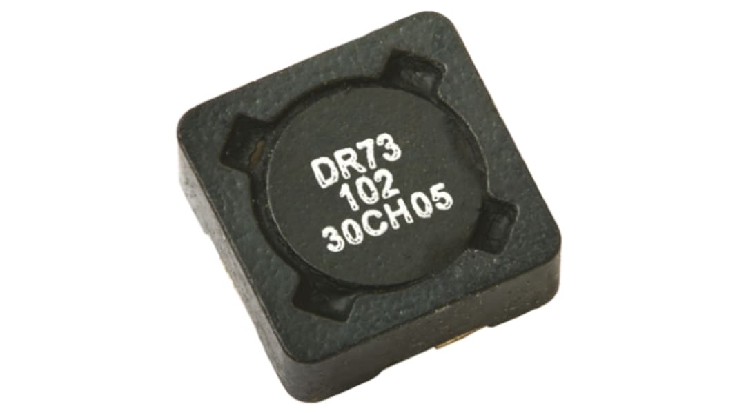 Inductor de montaje en superficie bobinado Eaton, 6,8 μH, ±20%, núcleo de Ferrita, apantallado 73, SRF:100kHz, 3.12A Idc