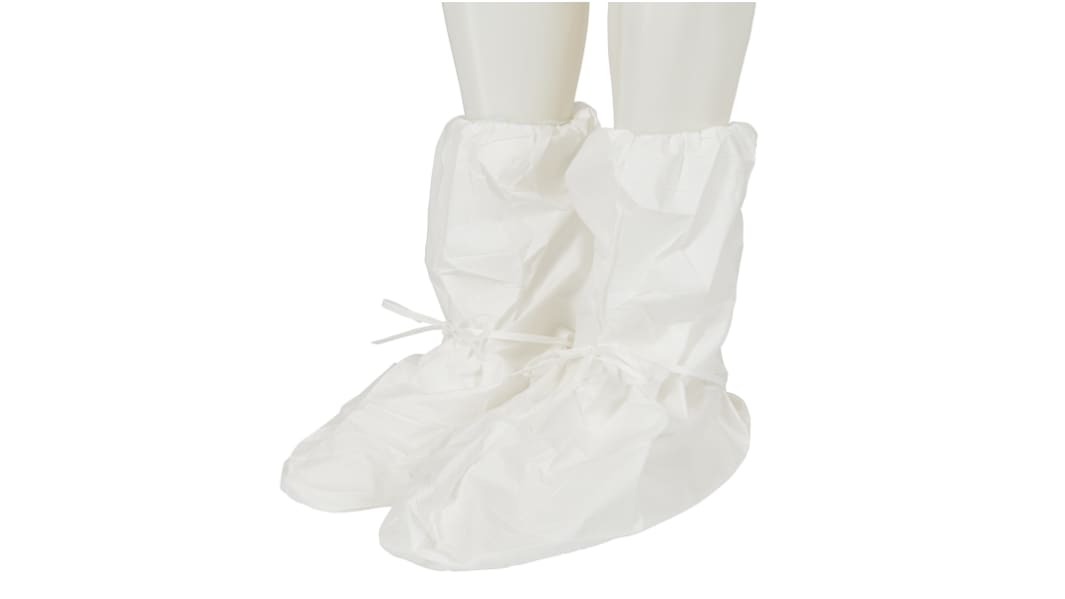 3M White Anti-Slip Disposable Shoe Cover, One Size, 200 pack, For Use In Agriculture, Automotive, Cleaning &