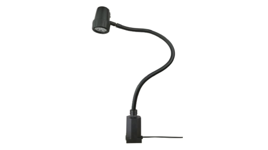 Lampada per macchinari Serious, LED, 110 → 240 V c.a., 5 W, braccio Flessibile, estensione max. 700mm