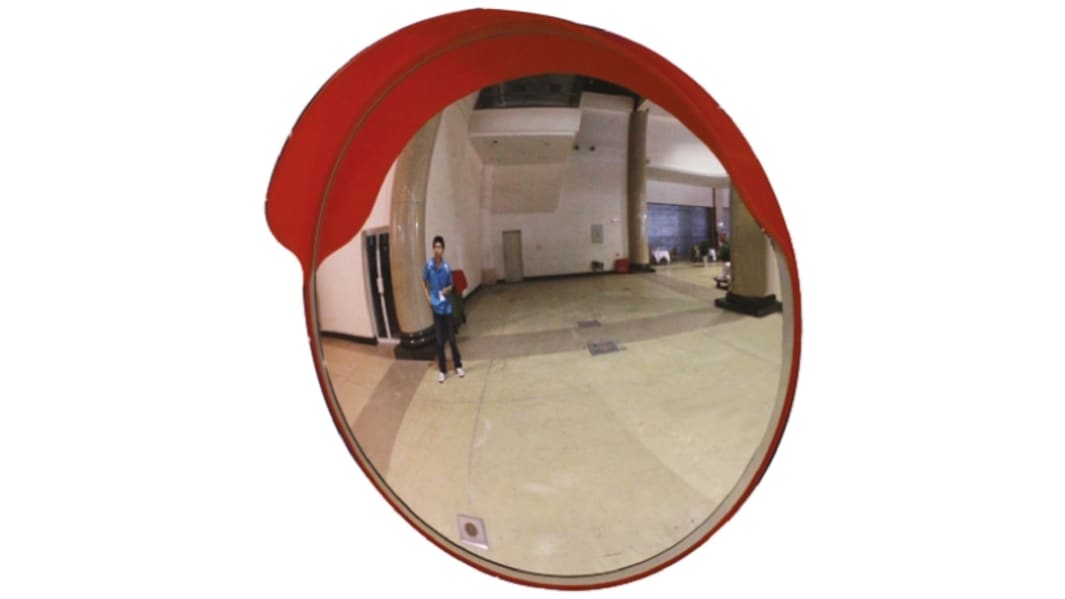 RS PRO PC Indoor, Outdoor Mirror, Circular