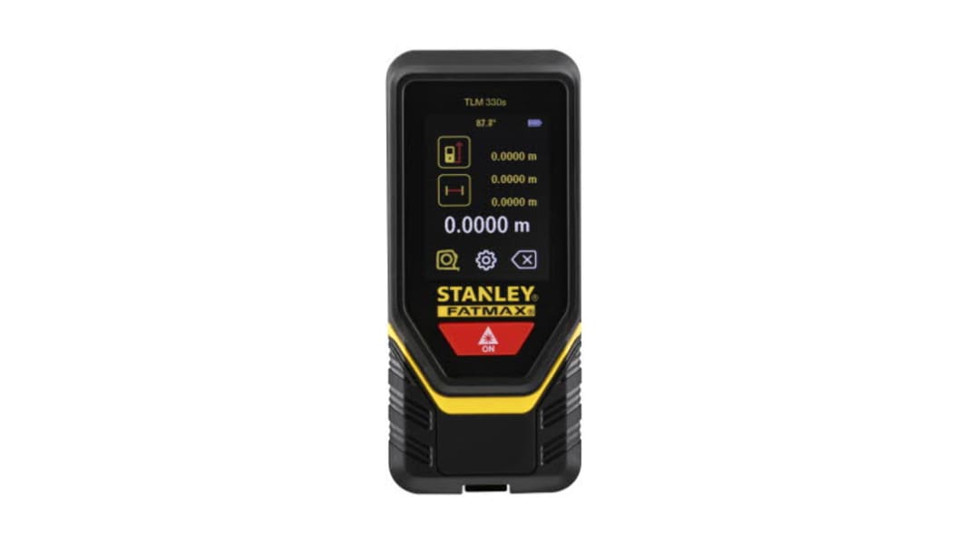 Stanley TLM330s Laser Measure, 0.15 → 100m Range, ±1.5 mm @10m Accuracy