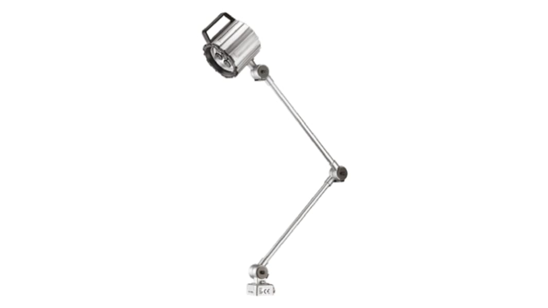 Lampada per macchinari RS PRO, LED, 24 V ac/dc, 24 V ac/dc, 24 V ac/dc, 12 W, braccio Regolabile