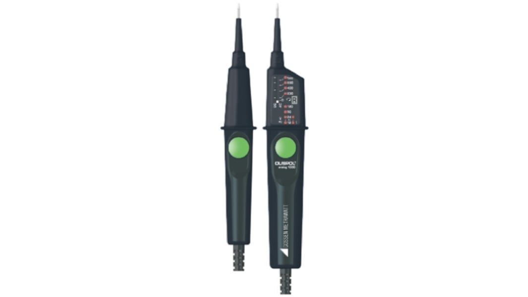 Gossen Metrawatt DUSPOL analog 1000 LED Spannungsprüfer , CAT III 1000V, DKD/DAkkS-kalibriert