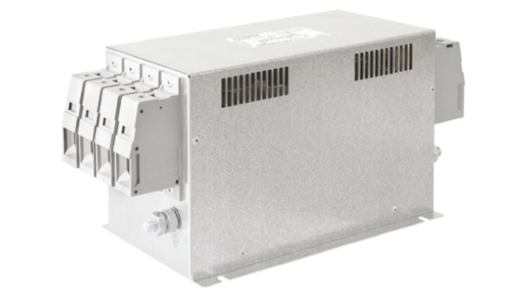 Filtro RFI Schurter 4.7μF, 36A, 520 Vac, 50 → 60Hz 1 mH, 12 μH, Montaje Roscado, con terminales Tornillo 12,7