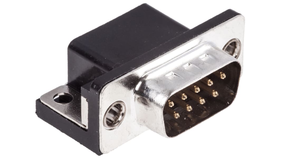 Conector D-sub MH Connectors, Serie MHDD, paso 2.77mm, Ángulo de 90° , Orificio Pasante, Macho, Terminación Soldador