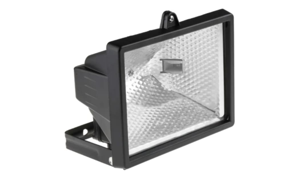 RS PRO, Halogen Fluter 400 W, 220 → 240 V ac, 265 x 185 x 125 mm, IP44