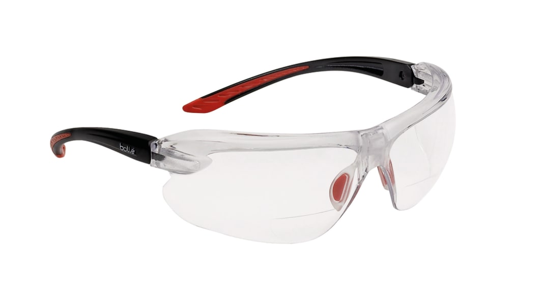 Bolle Safety IRI-s Anti-Mist UV Safety Glasses, Clear PC Lens, Vented