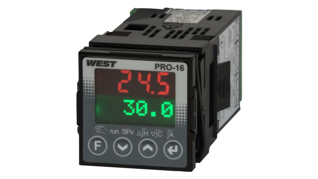 West Instruments 温度調節器 (PID制御) リレー出力数:6 RS-KS20-10TRR0020-01