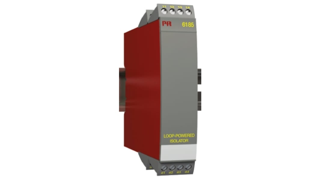 PR Electronics 6185 Schleifengespeister Signaltrenner , Schleifengespeister Isolator, Strom / Strom