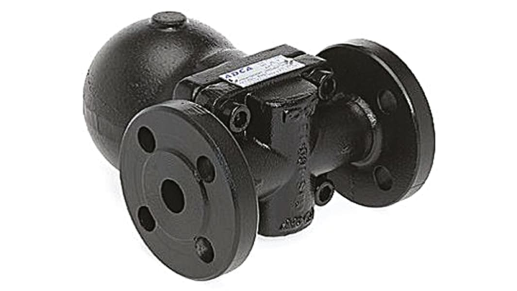 Valsteam ADCA 4.5 bar SG Iron Float & Thermostatic Steam Trap, 3/4 in