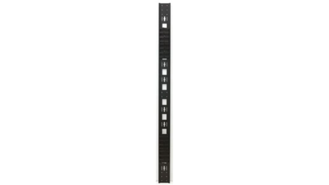 RS PRO 47U Kabelorganisator zur Verwend.mit 19 Zoll 120 mm x 13 mm x 47UZoll, Stahl