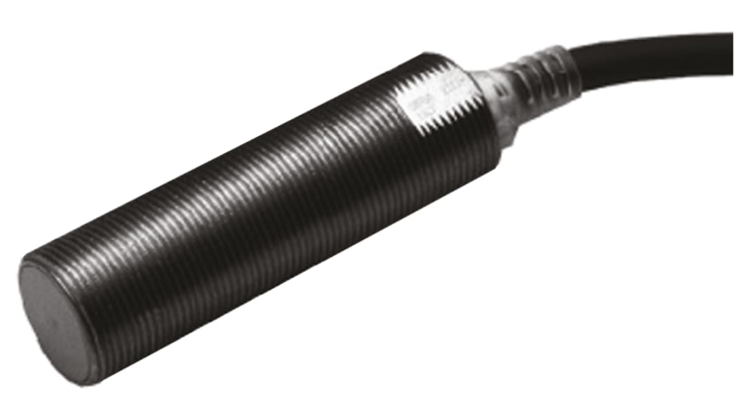 Omron Inductive Threaded Barrel Proximity Sensor, M12, 5 mm Detection, 2-Wire NO, 24 → 240 V ac