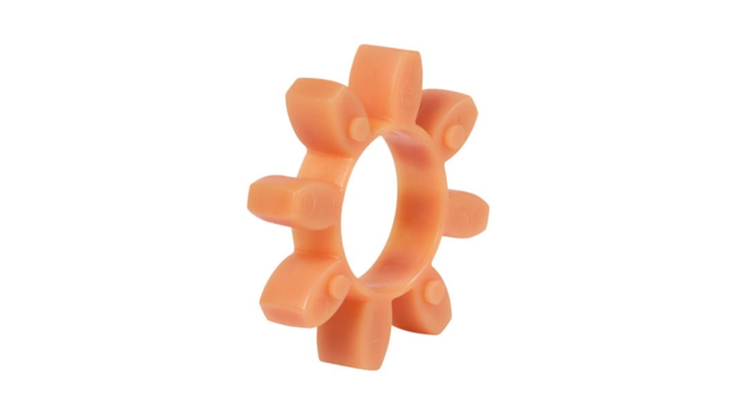 KTR Flexibles Kupplungselement Klauenkupplung 0.9° Thermoplastisches Polyurethan -0.7mm 0.25mm
