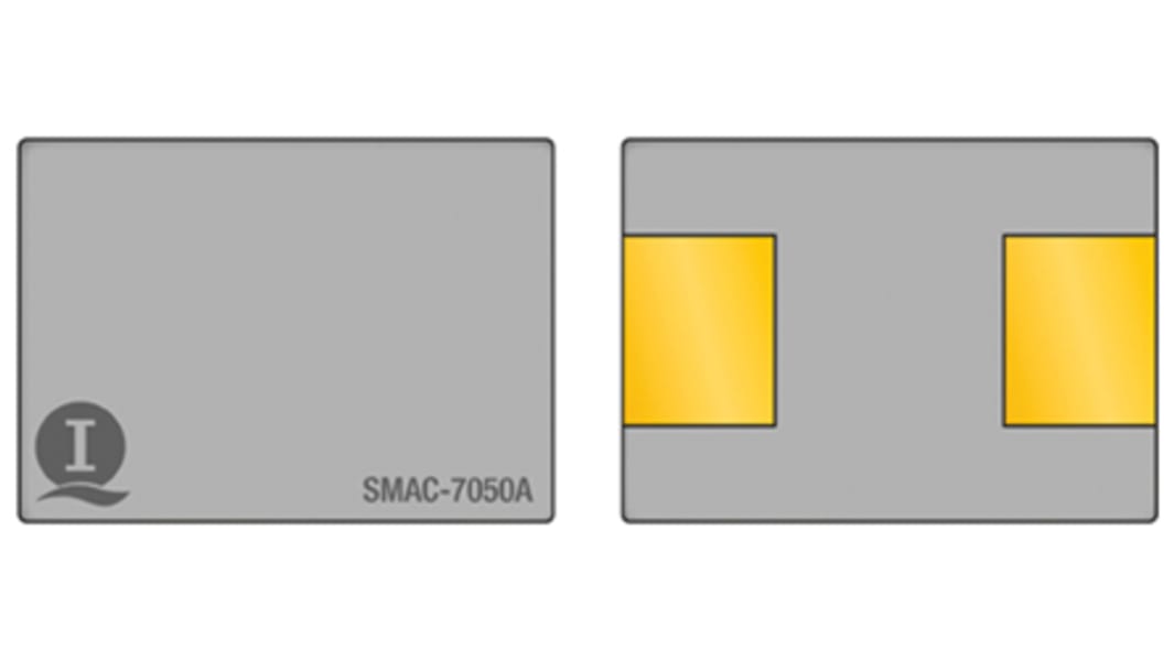5UFA11059123TF80Q3, Krystalenhed, 11.0592MHz, ±30ppm, 2 ben, SMD, 7 x 5 x 1mm