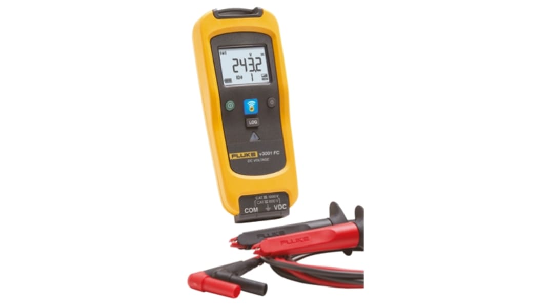 Fluke V3001 FC Hand LCD Digital-Multimeter, CAT III, CAT IV, DKD/DAkkS-kalibriert