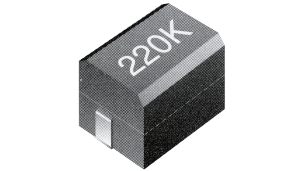 TE Connectivity 3613C Drosselspule, 100 μH 110mA mit Ferrit-Kern, 1812 (4532M) Gehäuse 4.5mm / ±10%, 8MHz