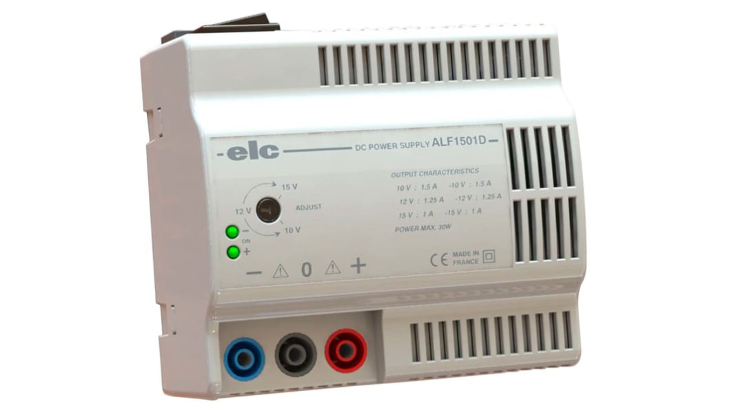 Fuente de alimentación ELC ALF1501D, 1 salida, +/-10V, 1A, 40W