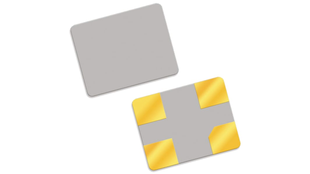 Unidad de cristal 12MHZ, ±20ppm, SMD, 4-Pin, 3.2 x 2.5 x 1.1mm