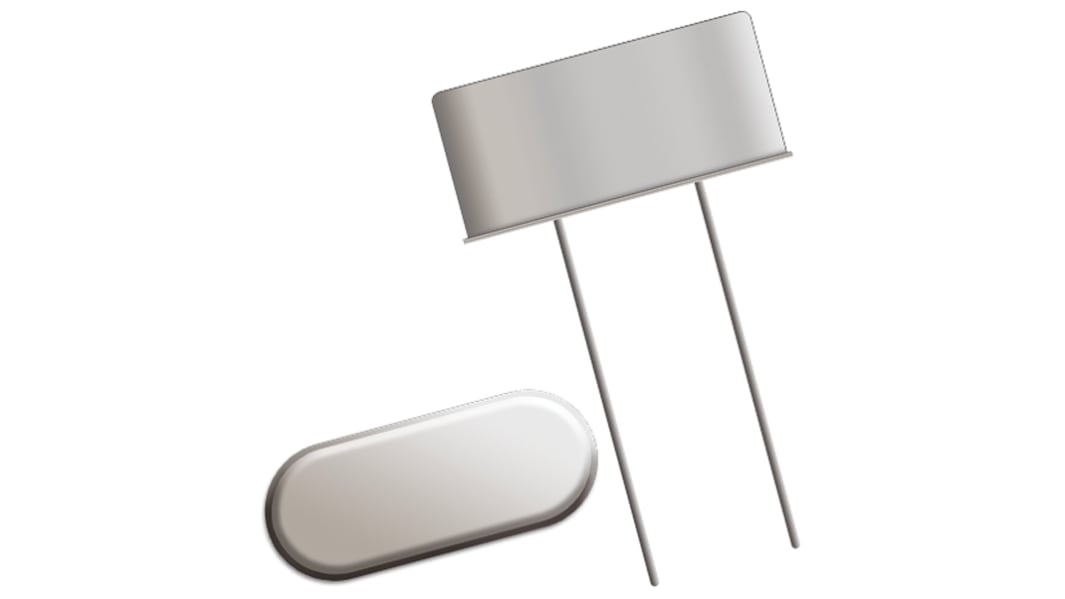 Quarzo QANTEK, 12.288MHz, ±20ppm, Su foro, 2 pin