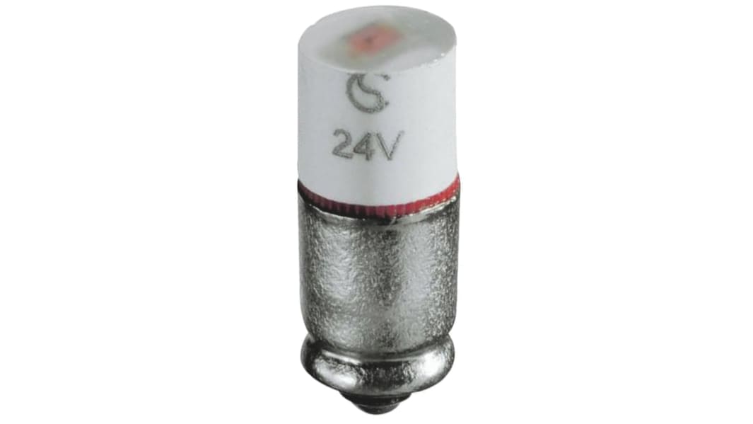 Bombilla para piloto luminoso LED Signal Construct Azul, 24 → 28V / 15mA, 170mcd, 160°, casquillo bayoneta, Ø