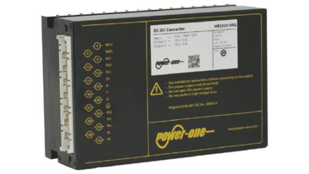 BEL POWER SOLUTIONS INC DC-DCコンバータ 110 V dc To 12V dc ,10A ,240W ラックマウント