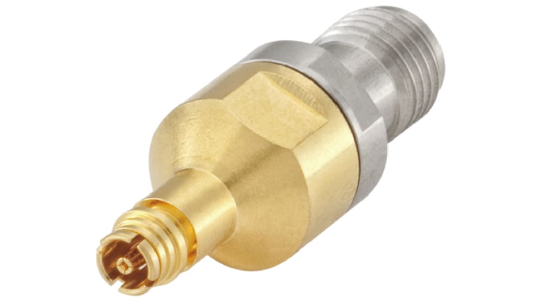 Rosenberger Straight 50Ω RF Adapter SMP Socket to SMA Socket 40GHz