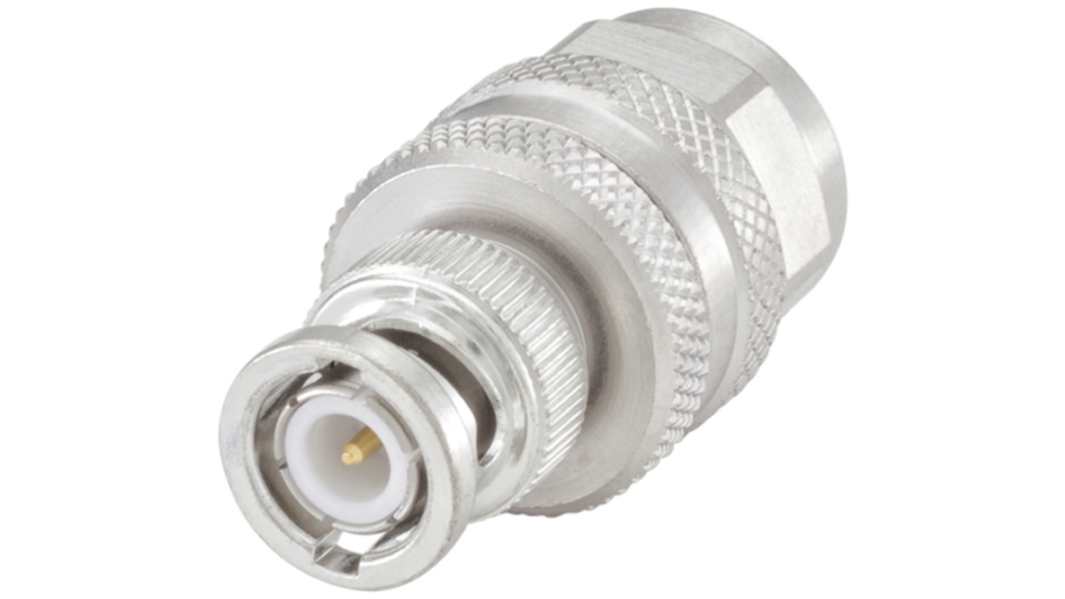 Rosenberger HF Adapter, BNC - N, 50Ω, Male - Male, Gerade, 10GHz Normal