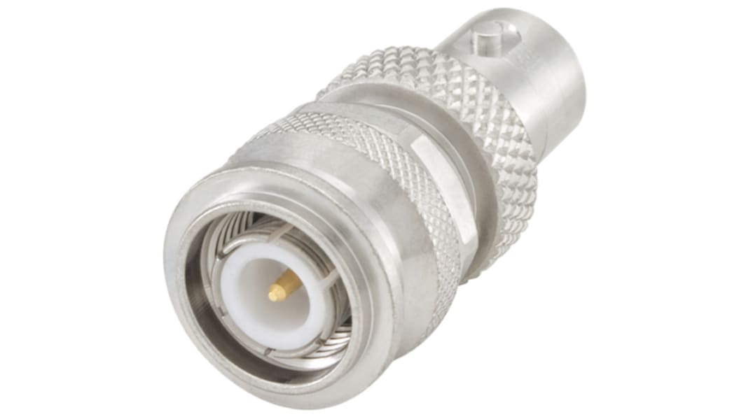 Rosenberger Straight 50Ω RF Adapter TNC Plug to BNC Socket 10GHz
