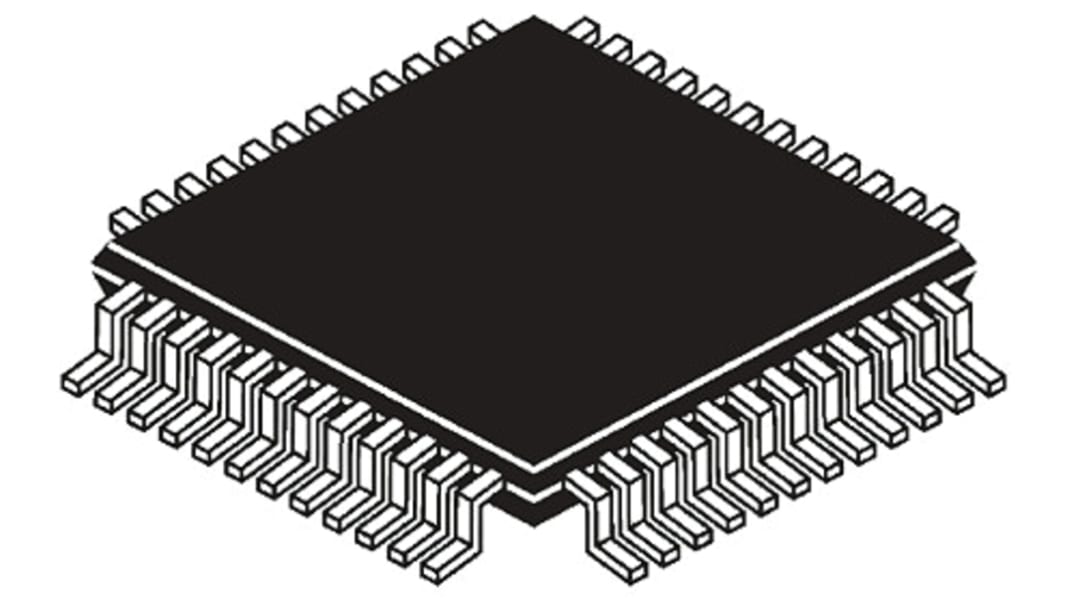 Silicon Labs C8051F マイコン, 8051, 48MHz, 32 kB, フラッシュ, 48-Pin TQFP