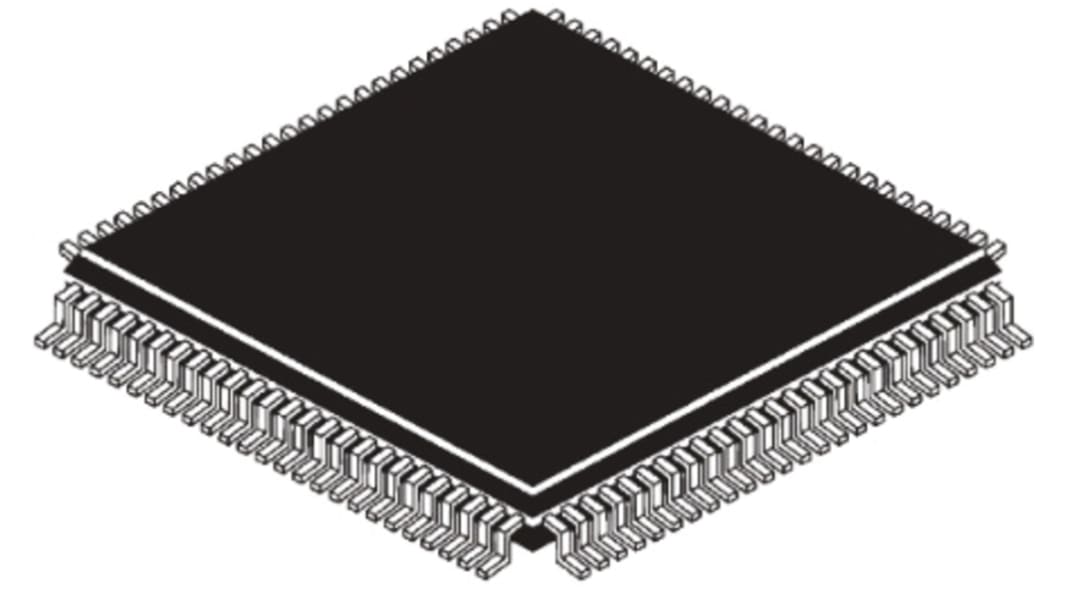 Silicon Labs C8051F マイコン, 8051, 100MHz, 64 kB, フラッシュ, 100-Pin TQFP