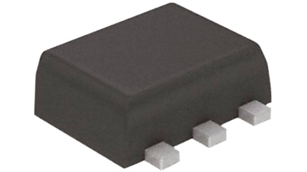 DiodesZetex N/P-Kanal-Kanal Dual, SMD MOSFET 60 V / 280 mA, 620 mA 1 W, 6-Pin SOT-563