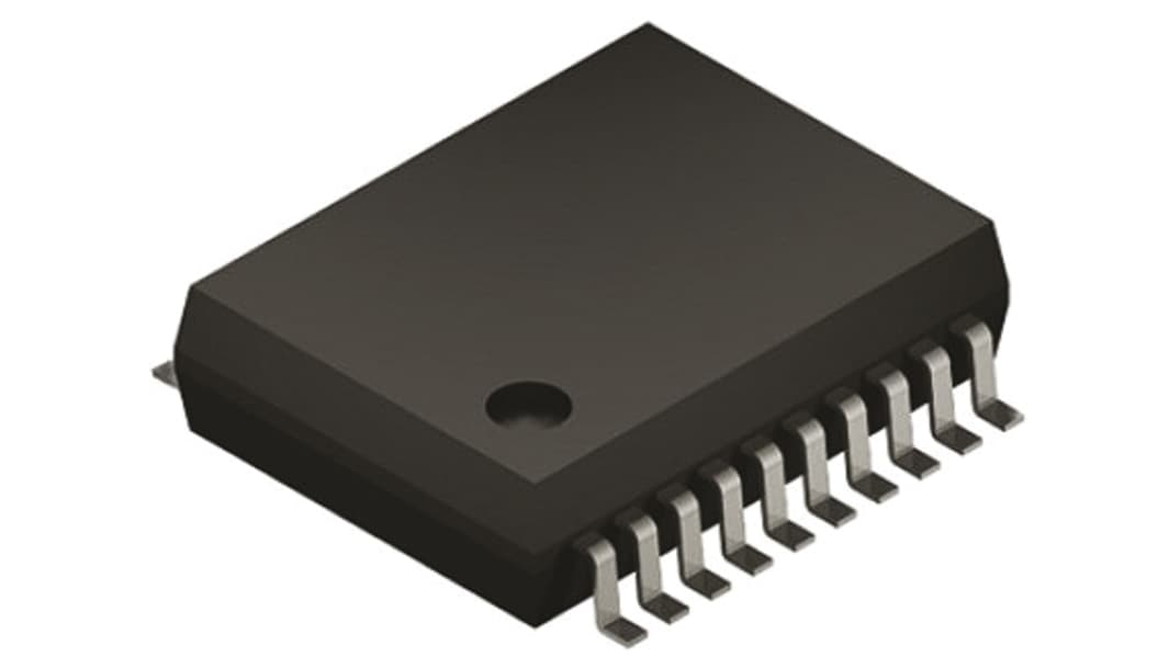 Microchip マイコン, PIC, 40MHz, 4 kB, フラッシュ, 20-Pin SSOP
