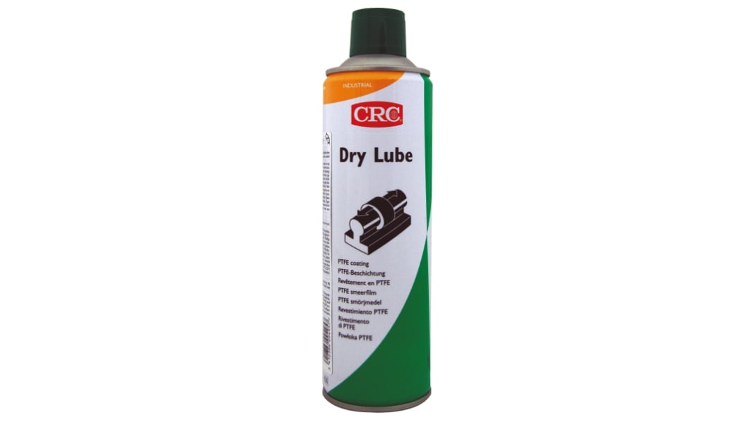 Lubrifiant sec CRC DRY LUBE, Aérosol 650ml / 500ml