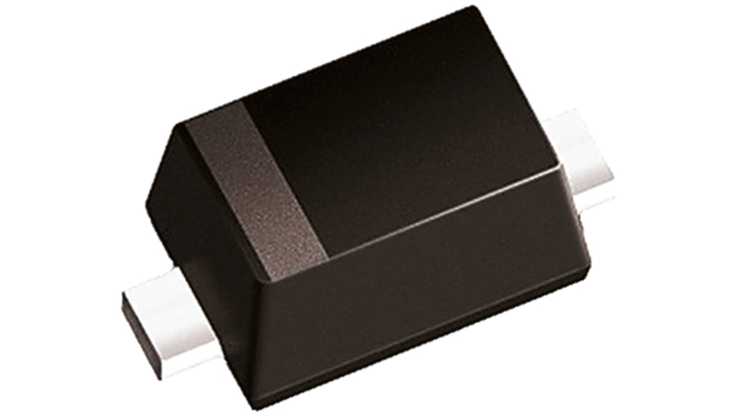 Diodo, RB521SM-40T2R, Rectificador Schottky, 200mA, 45V Barrera Schottky, SOD-523, 2-Pines 540mV