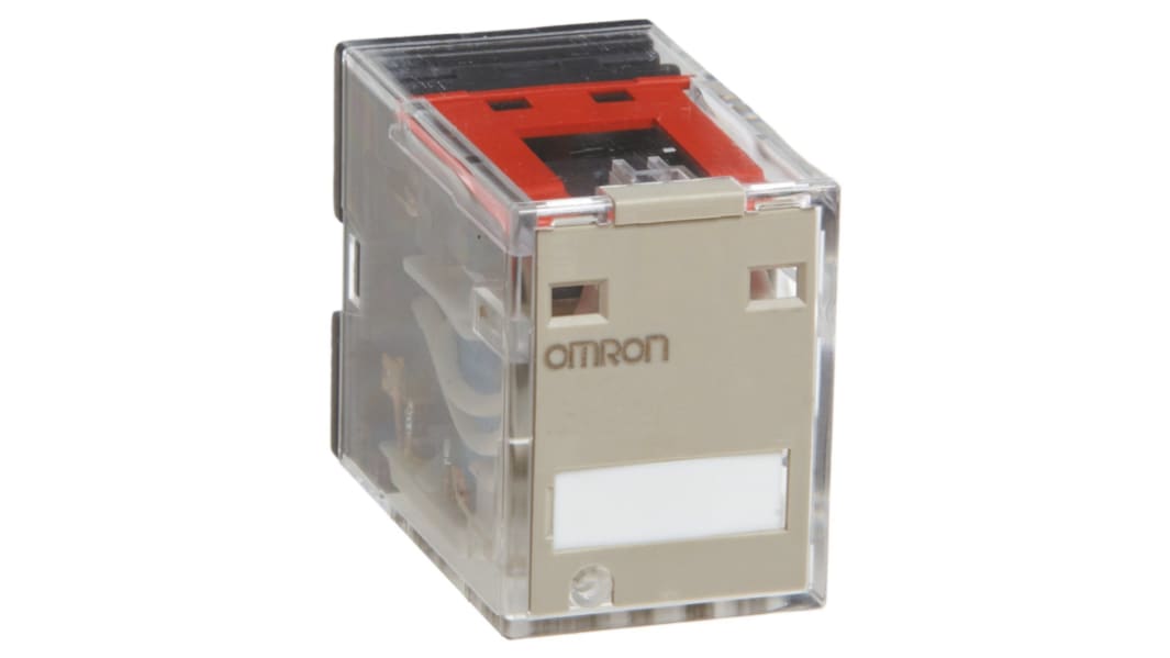 オムロン パワーリレー, 120V ac, 4c接点, 5A, プラグイン