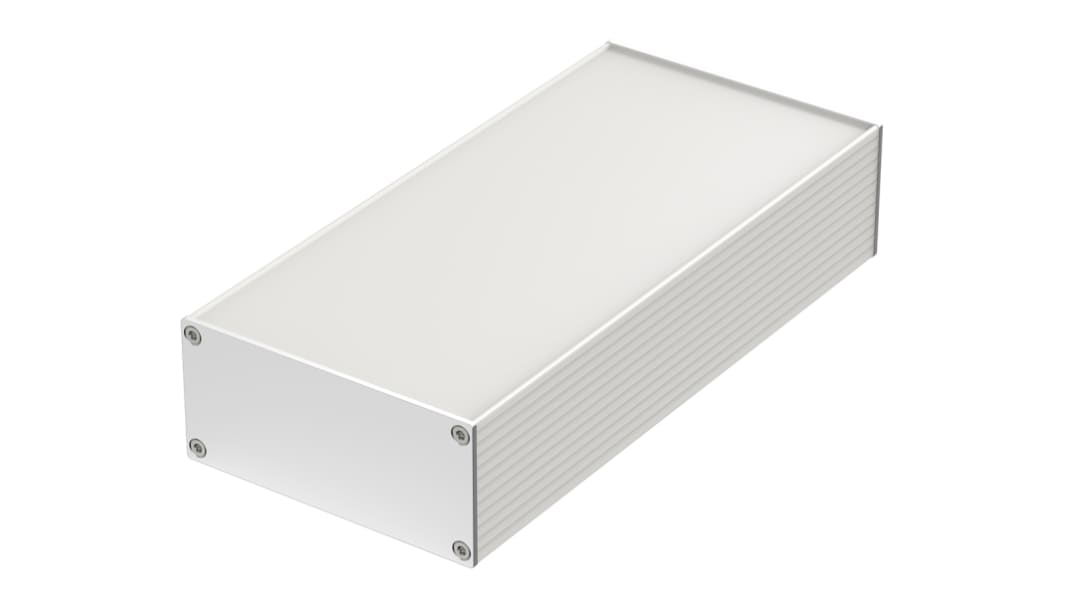 Caja Bopla de Aluminio Aluminio anodizado, 220 x 105 x 48mm, IP40